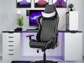 Alphason Senna Chair - Black And White