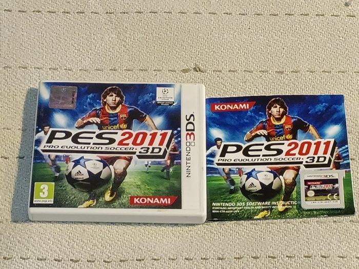 PES 2011  3D Top Nintendo 3DS Game For Sale Here