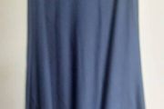 navy satin maxi skirt size 14
