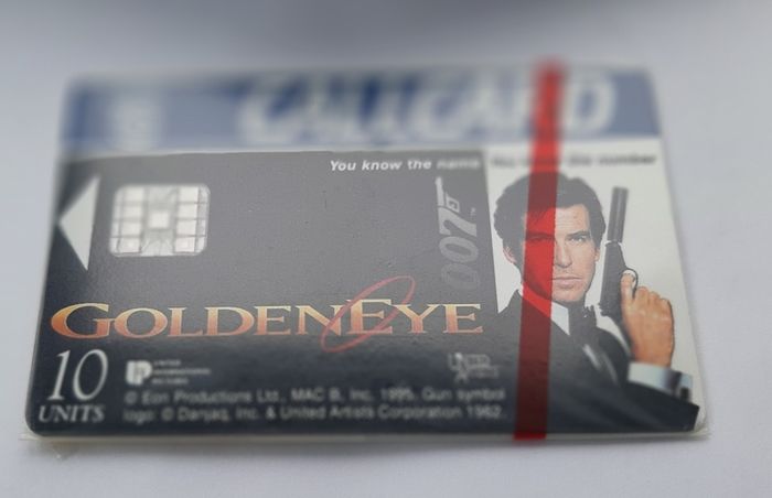 New mint call card James Bond