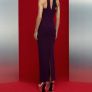 SOLACE LONDON Amari maxi dress - Aubergine Image 2