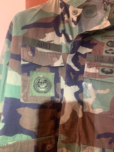 US Army woodland BDU uniform