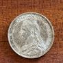 1887 Sixpence Image 2