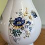 Royal Tara Blue Cornflower Floral Vase Galway Ireland 20 cm Tall Fine Bone China Image 6