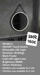 LED Bathroom Mirror