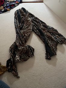 Leopard print Scarf