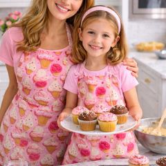 Children and Mother Aprons. Perfect for a gift.