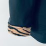 Escada Black Tailored Blazer EU36 UK 8 Designer Jacket with Animal Print Detail Image 3