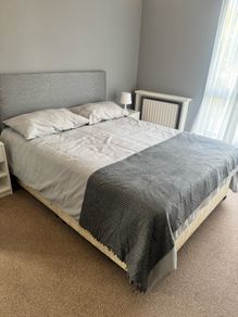 King sized bed frame and mattress