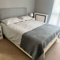 King sized bed frame and mattress