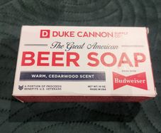 Duke Cannon the great American beer soap