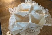 Vintage Lace Bread Roll Holder
