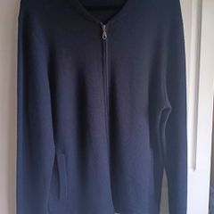 Jaegar Mens Navy Cardigan