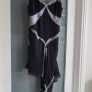 NOCTURNE 100% Silk Beaded Cocktail Dress Sz 12UK(Fit 10-12UK) - Rrp 695 (New) Image 2