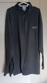 Jack Wolfskin Half-Zip Grey Fleece