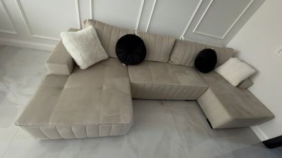 u-shaped sofa