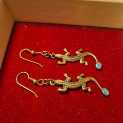 Vintage Salamander Earrings