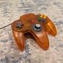 Nintendo N64 Funtastic Fire Orange Console Perfect Condition Image 8