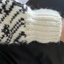Reversible knitted piece cardigan, a structured jacket, or a coat. Very warm. Image 3