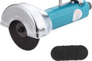 Air Cut-Off Tool 3 Inch 75mm Pneumatic Grinder Cutter Straight Grinding Saw with 6 Cutting Discs