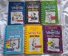 diary of a whimpy kid books