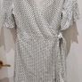 Karen Millen White Polka Dot Wrap Dress Image 8