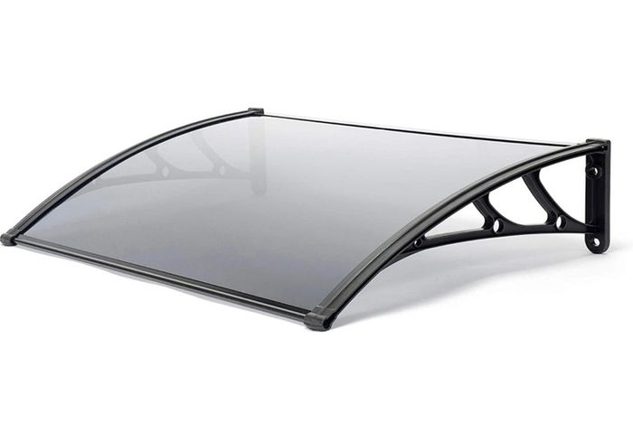 Front Door Canopy Outdoor Awning, Rain Shelter for Back Door, Porch, Window (MULTIPLE SIZES)