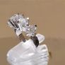 Sterling Silver 5 Stone Ring Image 2