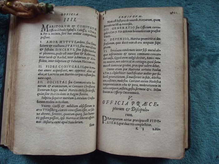 Regulae Vitae, Virtutum Descriptiones Methodicae - David Chytraeus - Published By Witebergae 1565