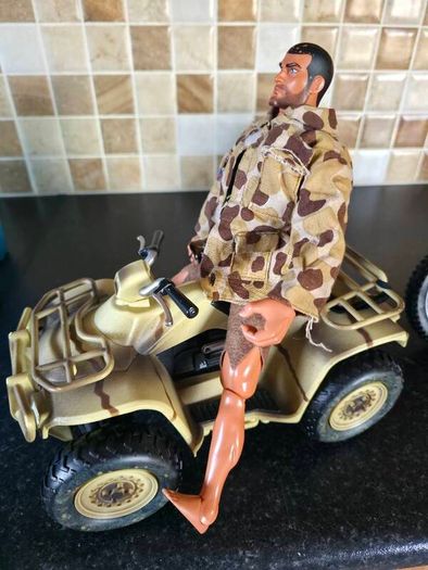 vintage action man 1990's/ 2000s  collection