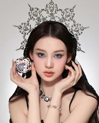 Flower Knows Little Angel Collection Cream Blush in 04 Rose Ashes