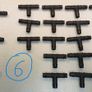 Drip irrigation and plastic compression fittings - see description Image 7