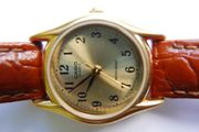 Casio Dress Analog Women's Genuine Brown Leather Strap Watch LTP-1154 (perfect condition, works perfectly)