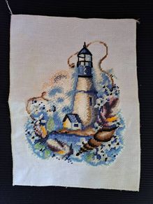 Lighthouse Embroidery
