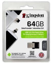 Kingston 64gb Datatraveler Micro usb 3.0