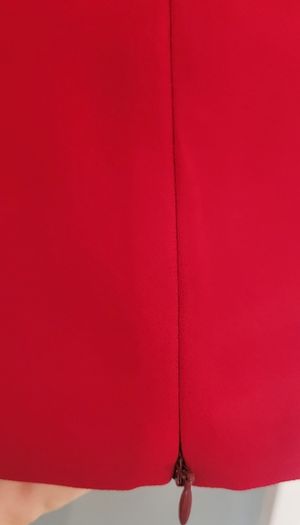 Paz Torras Ruby Red Twin Set Sz 46 ( Fit 10-12 Uk) Rrp 89.99