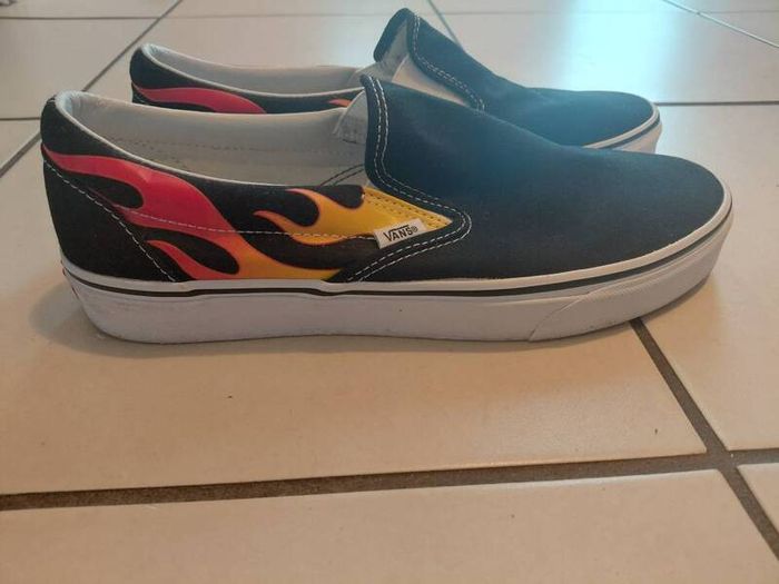 Mens Vans Flame