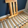 Single slatted wooden bed Image 4