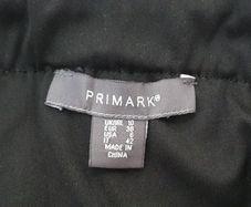 Size 10 - A Lovely Mini Skirt - Black n White - Elasticated Waist - Fully Lined - #
