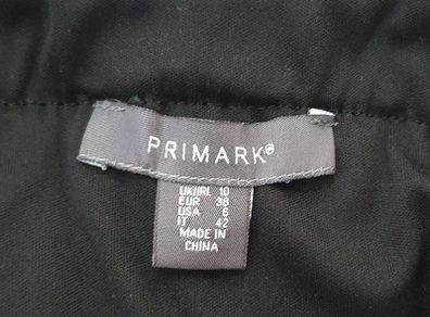Size 10 - A Lovely Mini Skirt - Black n White - Elasticated Waist - Fully Lined - #