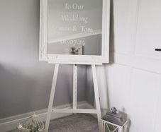 Personalised Easel Set for Hire/Rent