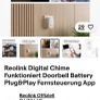 Reolink battery doorbell video surveillance system Image 8