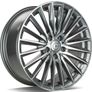 18" MULTISPOKE Mercedes Type Grey Gloss Alloy Wheels Audi Seat Skoda Mercedes VW 5x112 Image 5