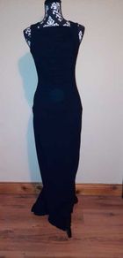 Fitted Maxi Black Dress - Coast