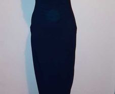 Fitted Maxi Black Dress - Coast