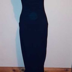 Fitted Maxi Black Dress - Coast