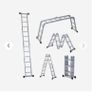 Foldable Multi Purpose 4 Way Ladder with Scaffold Plates Image 2