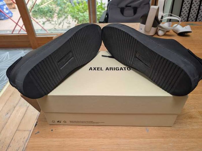 Axel Arigato Black Leather Trainers [Excellent Condition]