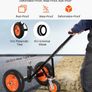 Heavy Duty Trailer Dolly 1000lbs  Carbon Steel Trailer Mover with 2 inch Ball, 14 inch Pneumatic Tires, Portable Tow Dolly for Moving RV Trailer Image 3