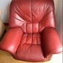 FREE leather armchair in perfect condition FREE Image 2